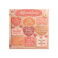 Pink Butterfly Philippians 4:13 Square Magnet | Christian Scripture Decor