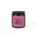 Big On Self-Love Soy Candle — Amber Jar Scented Candle